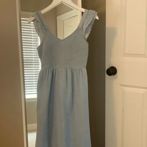 Chambray Maxi Dress